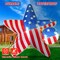 7FT Patriotic Independence Memorial Day 4th of July Inflatable Outdoor American Star Decoration, LED Lights Holiday Blow Up for Fourth of July Party Garden Yard Lawn Decor